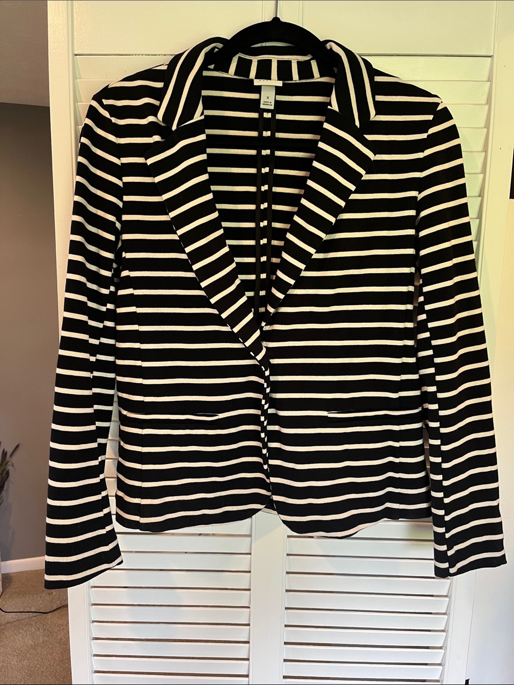 a new day Striped Women's Blazer